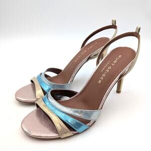 Kurt Geiger Brixton Ankle Strap Stiletto Heel Sandal Women's Size US9 EU40